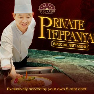 Set menu Private Teppanyaki tại The Fan