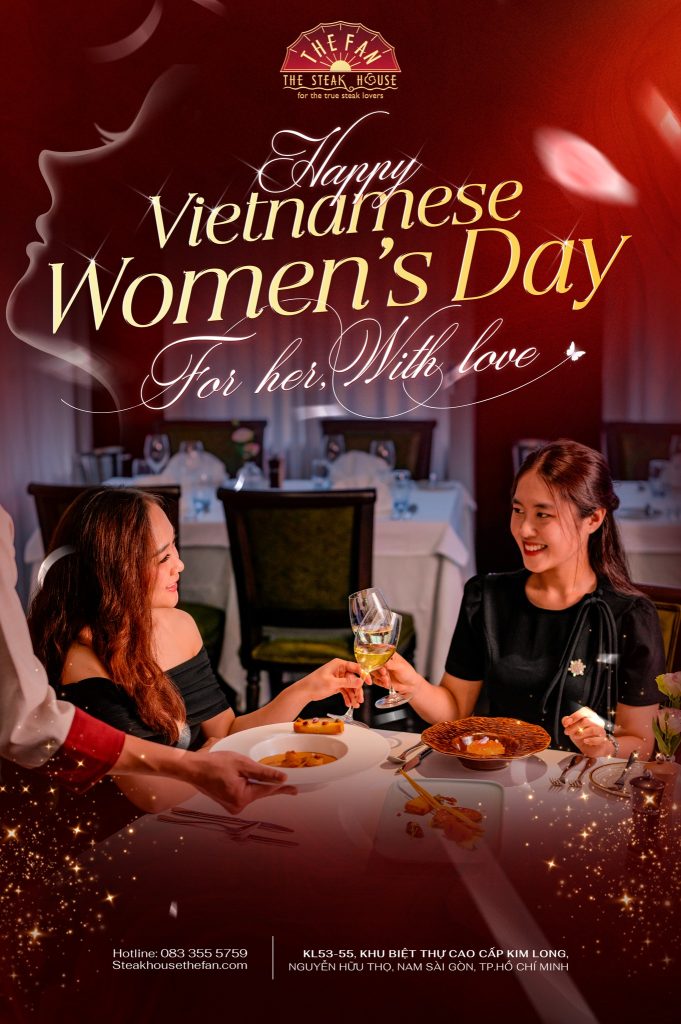 Ngày phụ nữu việt nam - steakhouse the fan 20.10