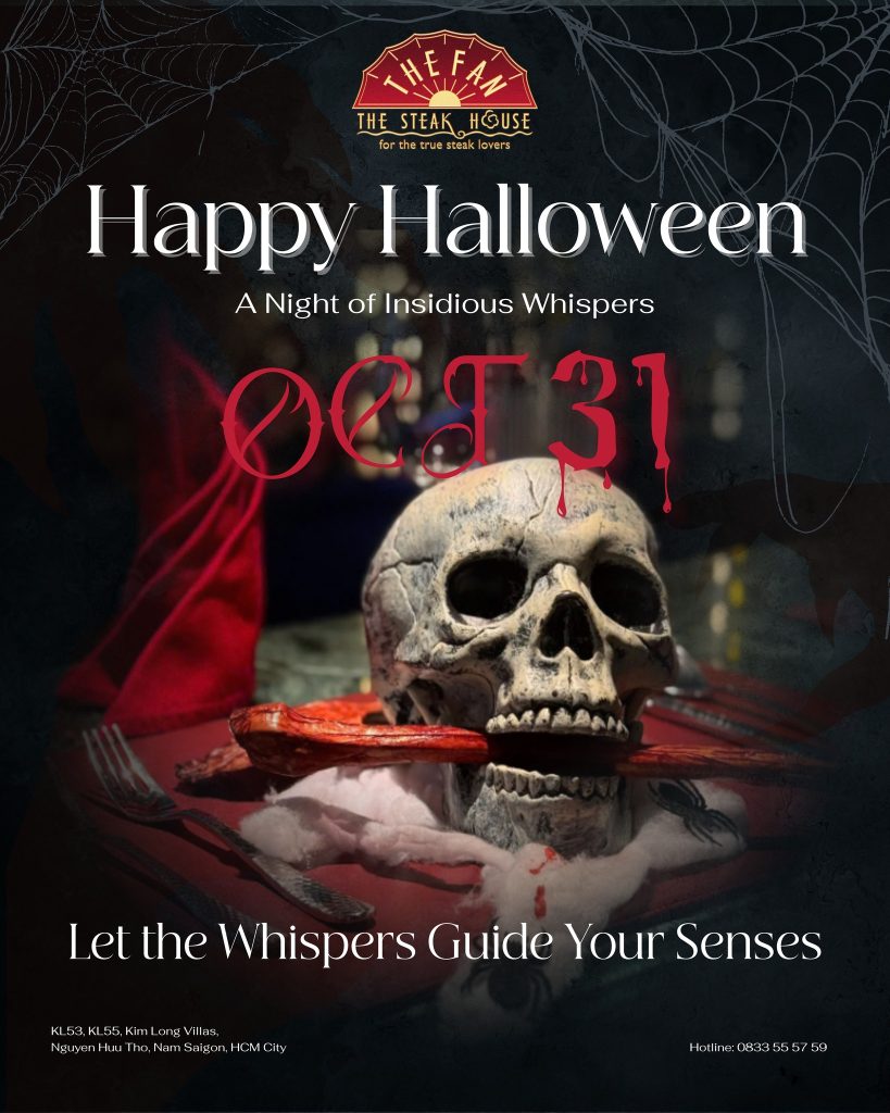 Halloween tại Steakhouse The Fan