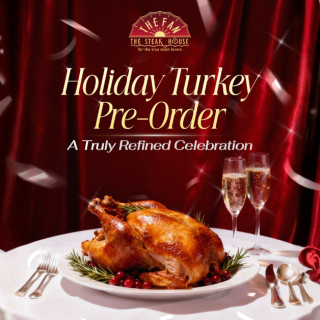 Holiday Turkey tại Steakhouse The Fan – Đặt Trước Ngay!