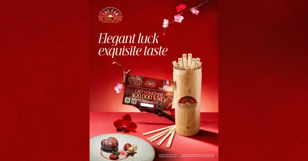 Elegant Luck – Khai Xuân May Mắn Tại Steakhouse The Fan